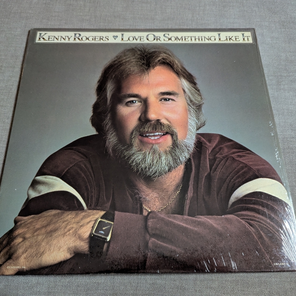 Kenny Rogers Love Or Something Like It LP Vinyl Record
